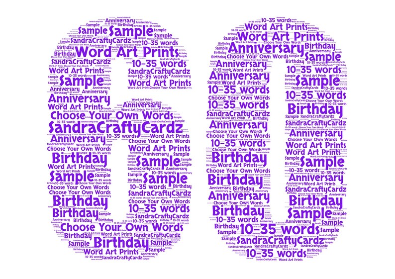 Personalised 60th Birthday, Anniversary, A5 Greeting Card Mum, Dad, Best Friend, Wedding Anniversary image 5