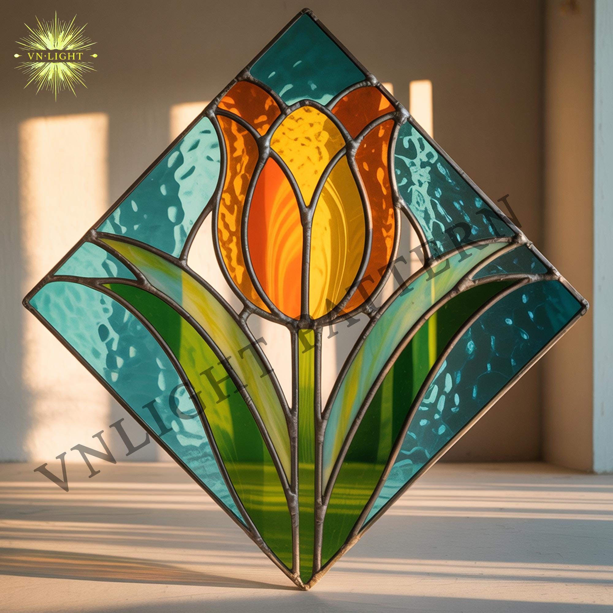 Geometric Floral Summer Sky Apron main image 1