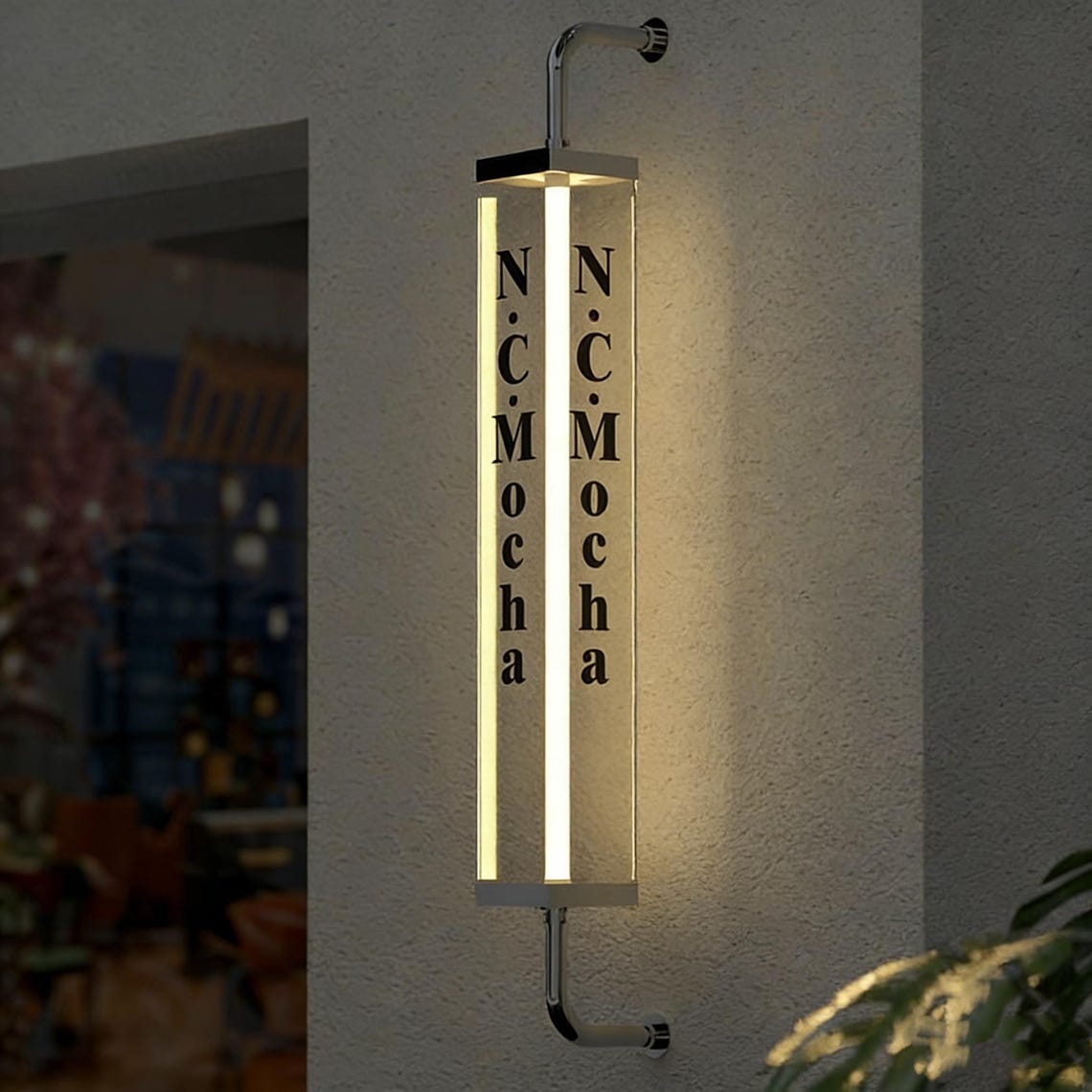 Custom LED Light Box Sign - Personalized Illuminated Branding for Shops ...