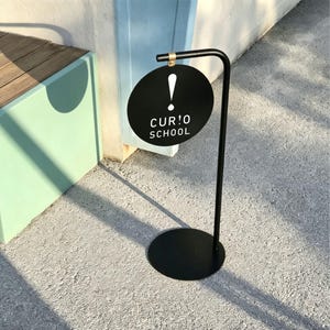 Outdoor Business A Frame Sign, Heavy Duty Commercial Menu Board, Weatherproof Sidewalk Advertising Display Stand