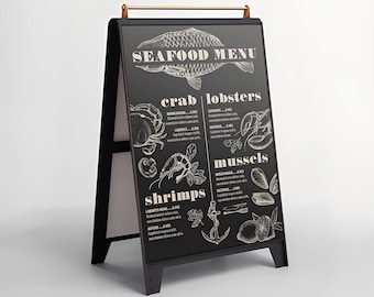 Folding Marketing Stand Portable Promotion Board Double-Sided Advertising Display Mobile Sign Solution Custom Retail Unit FloorDisplayHolder