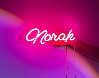 Personalized LED Neon Sign Custom Name, Wedding Wall Art Light, Home Bar Cafe Decor, Anniversary Gift Idea, Unique Romantic Neon Lighting