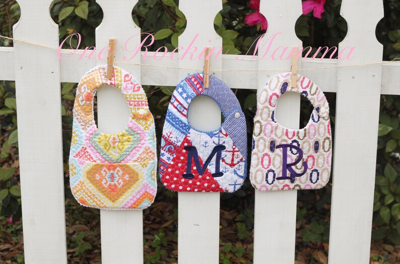 7x12 180mm X 300mm Quilted Bib Burp Cloth in the Hoop Etsy