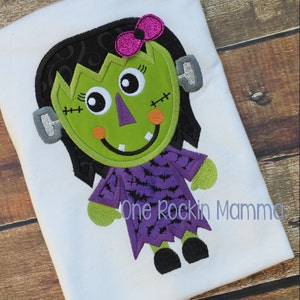 Bride of Quirky Frankie Applique Design- INSTANT DOWNLOAD