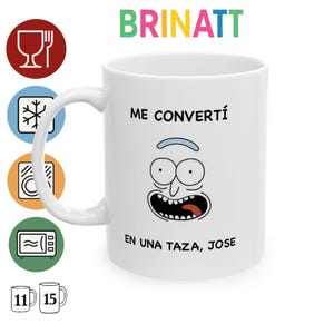 Ceramic Mug - I became a mug - Funny Coffee Lover Gift, Tea Cup, Office