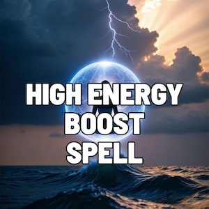 High Energy Boost Spell | Increase Motivation & Power | Digital Ritual for Strength, Focus and Positive Energy Flow