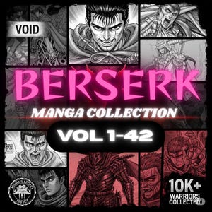 Berserk Manga Collection (Vol 1-42) | English Edition | CBZ & PDF Formats | Kentaro Miura&#39;s Masterpiece | HD Quality  Horror Fantasy Manga