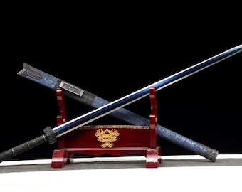 Handmade sword, fantasy style sword, vintage collectible, gift for him