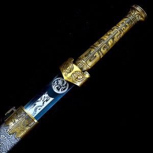 Handmade sword, exquisite Eastern craftsmanship, ideal choice for collection and display, gift for him