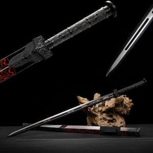 Handmade sword, 5160 high carbon steel, original design fantasy sword, gift for him