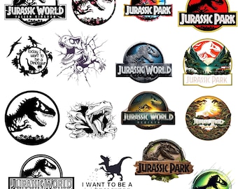 Dinosaur Birthday Party Clipart Bundle SVG PNG PDF Canva Template Jungle Theme Decor