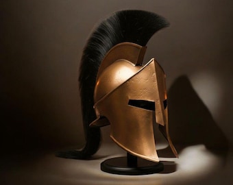 Greek Spartan Corinthian Helmet | Bronze Warrior Armor, Cosplay, LARP