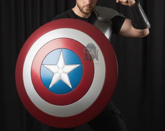 Mittelalterlicher Metall-Schild, Metall-Schild von Hero Star, für Erwachsene Cosplay