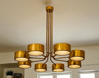 イタリア製スティルノヴォ スプートニクシャンデリア：ミッド