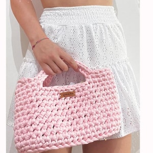 Handmade crochet bag