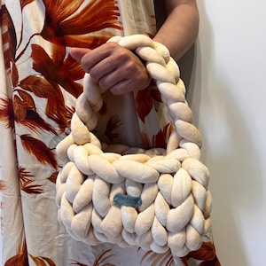 Handmade crochet bag