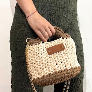 Handmade crochet bag