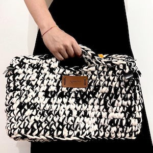 Handmade crochet bag