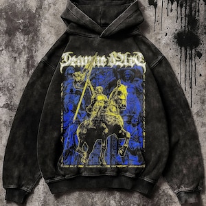 Vintage Joan of Arc History Apparel, Medieval Distressed Hoodie, Sweatshirt and T-Shirt for History Teachers, Enthusiasts and Gifts.