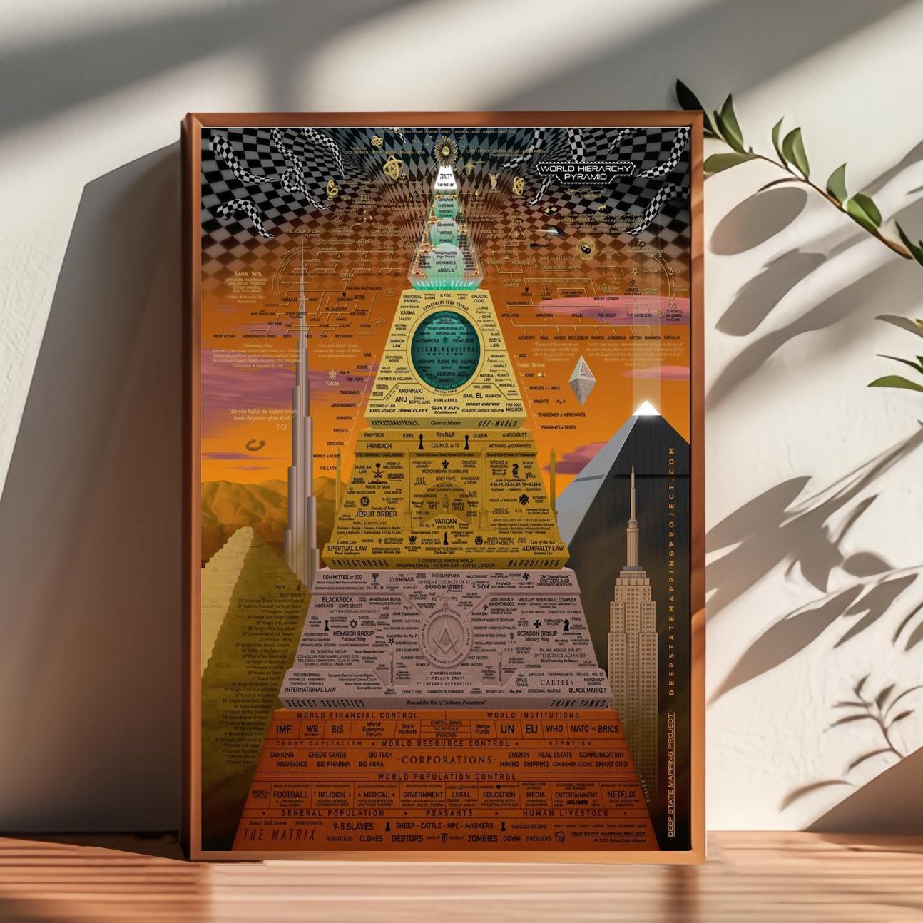 Pyramid frame - Etsy 日本