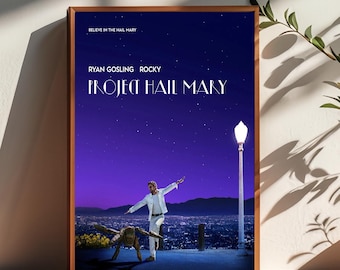 Póster inspirado en el proyecto Ave María de La La Land