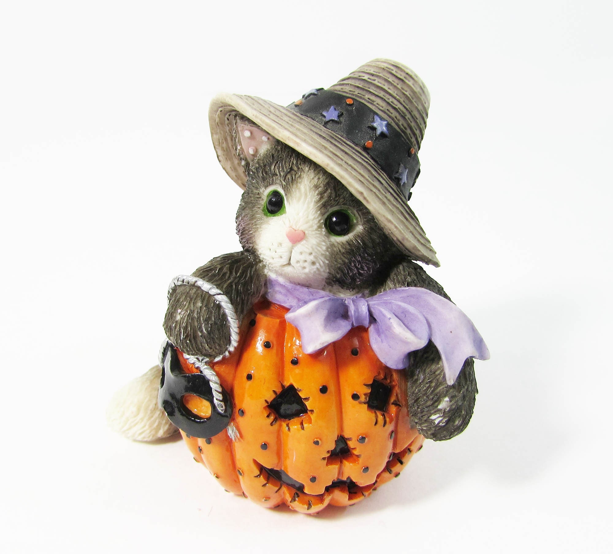 その他 shop 1997 Calico Kittens #274828 “carving A Season of Smiles