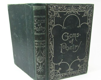 Gems of Poetry 1898 - Antique Book of Poetry