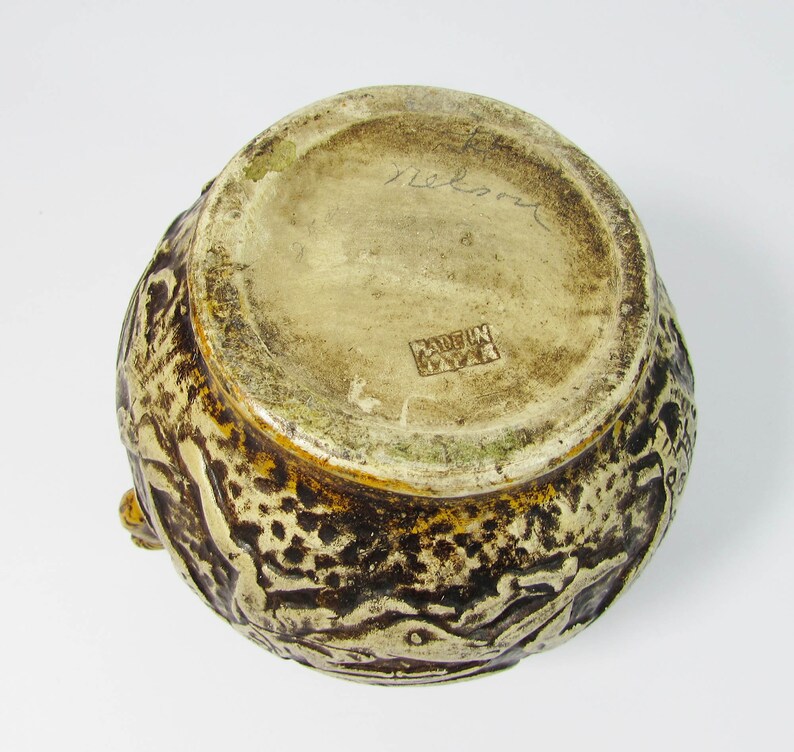 Greek Revival Amphora Vase With Squirrel Handles Made in Etsy