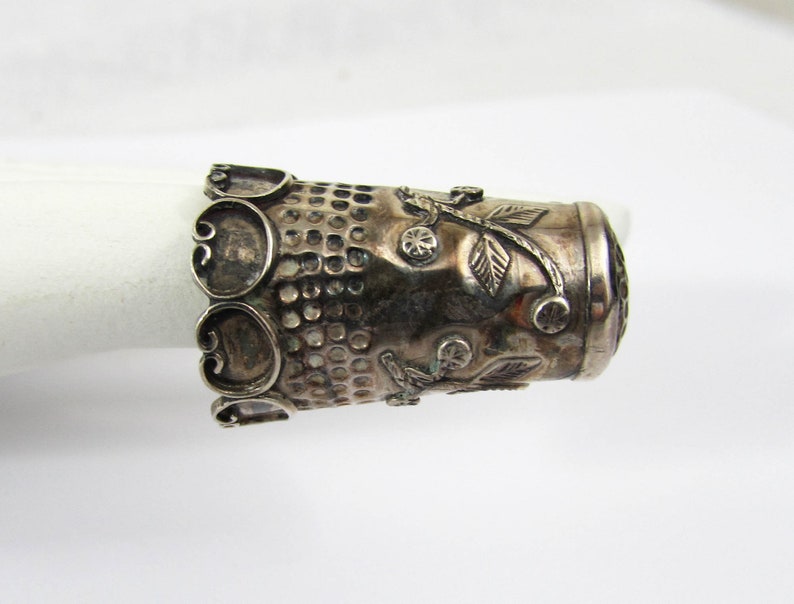 Ornate Sterling Silver Thimble TAXCO .925 Sewing Thimble