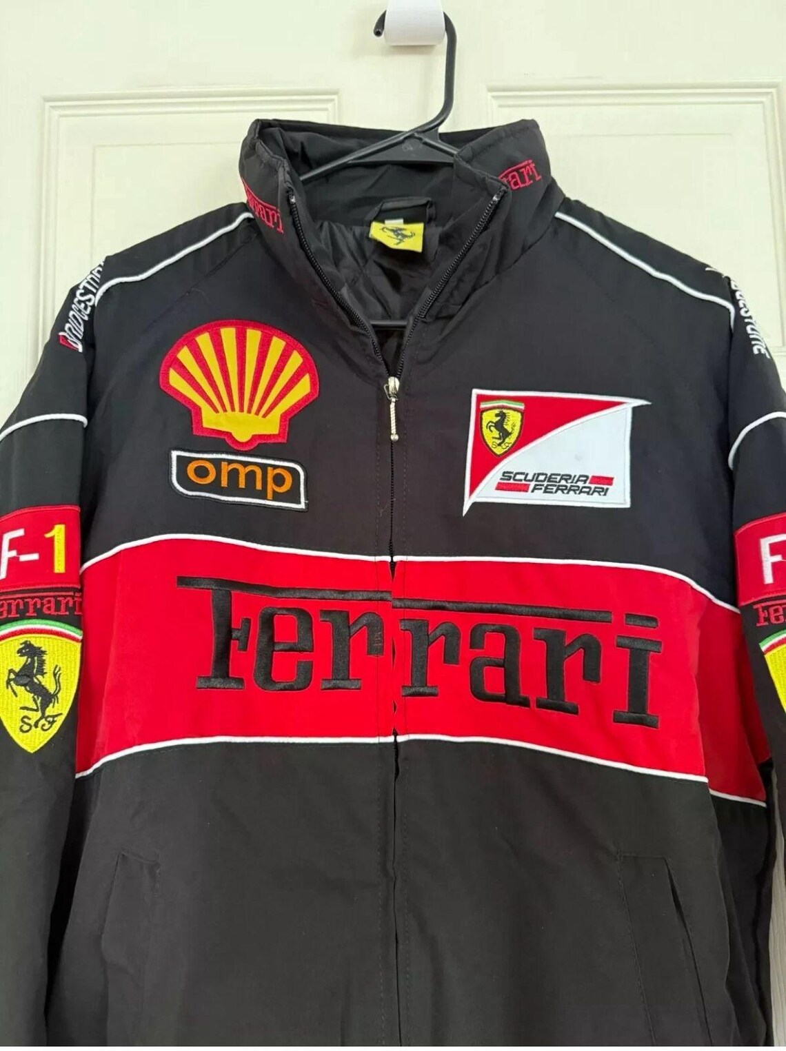 Ferrari F1 Racing Jacket – Scuderia Ferrari Formula 1 Team Shell OMP ...