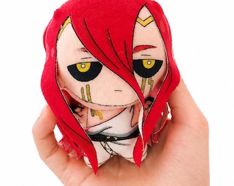 Custom 10cm 20 cm 30 cm Felt Doll Commission, Custom Cotton Doll, 10cm Plush Toy, Custom Anime Doll, Gift for Daughter, Christmas Gift