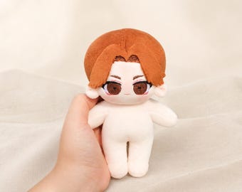 Custom Cotton Portrait Doll, Personalized Plush from Photo, Handmade Keepsake Doll, Custom Doll Body Without Clothes