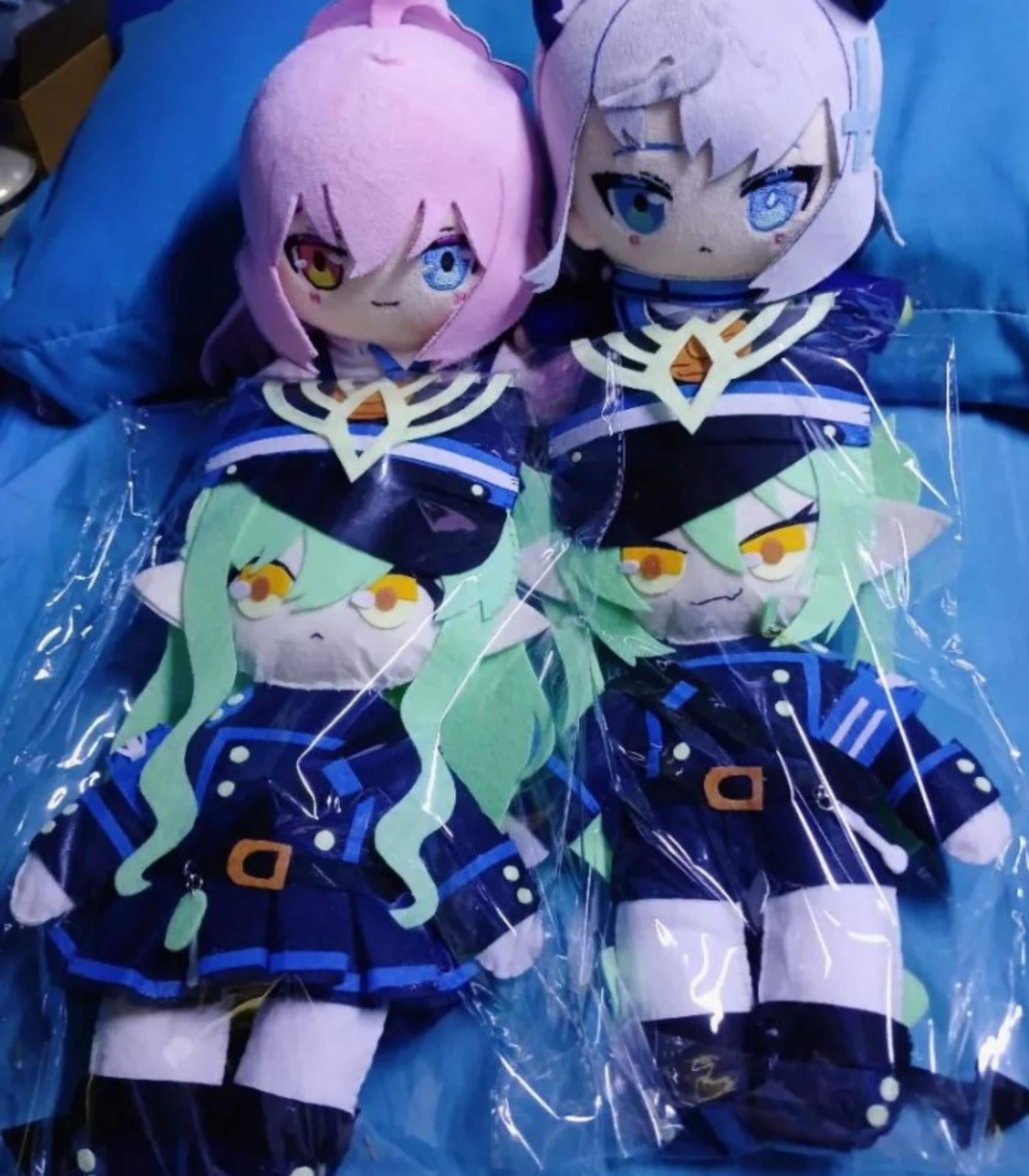 カスタムフェルトキャラクター人形：アニメ、K-POP、ビデオゲームに
