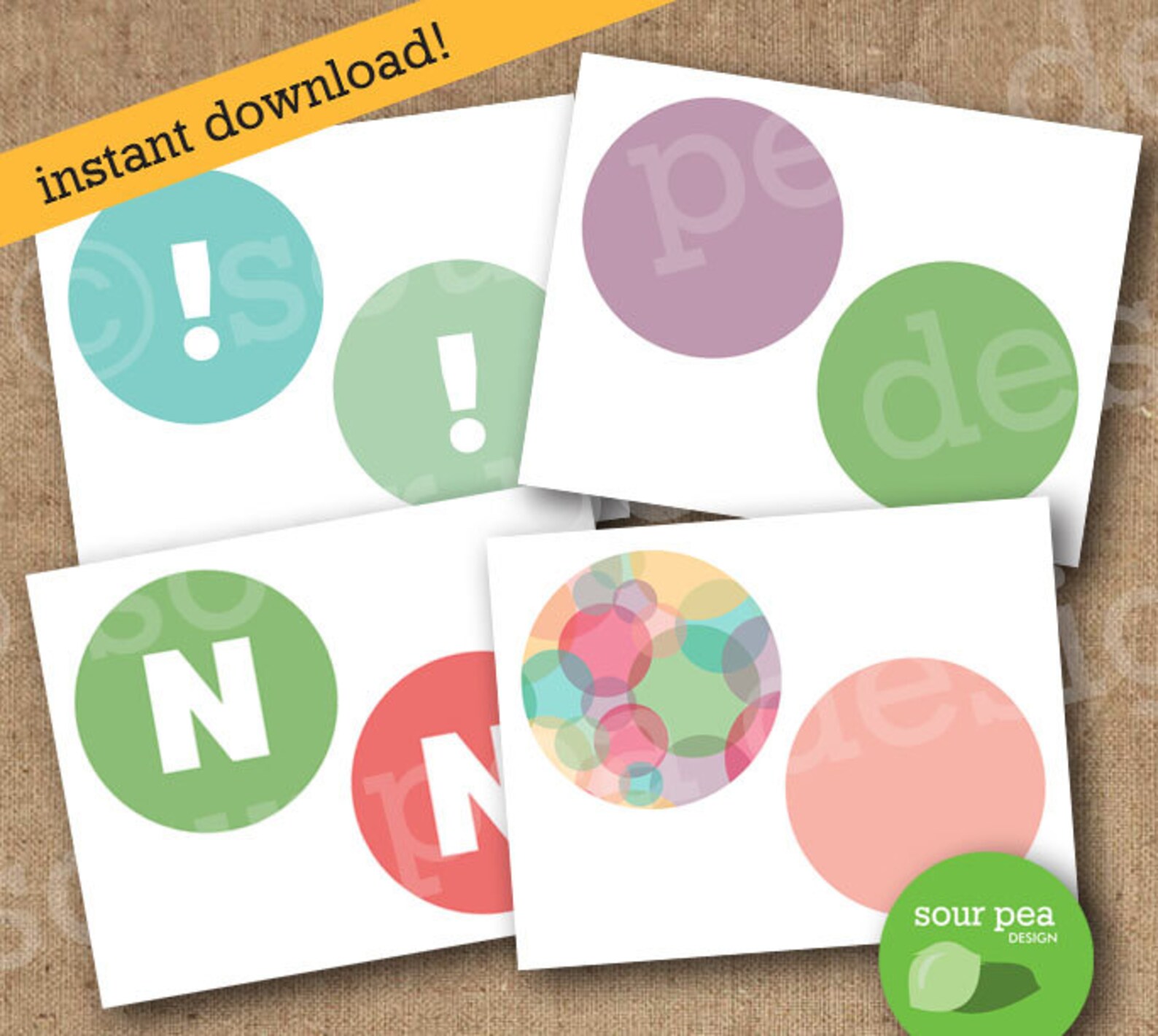 INSTANT DOWNLOAD: DIY Printables Party Pack Bubbles Balloon - Etsy