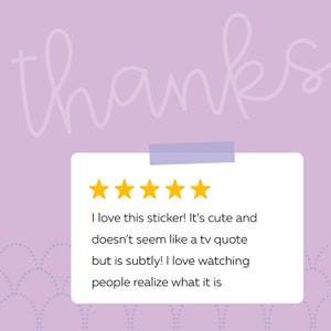 Quote Sticker, VSCO Sticker, Water Bottle Sticker, Laptop Sticker, Car ...