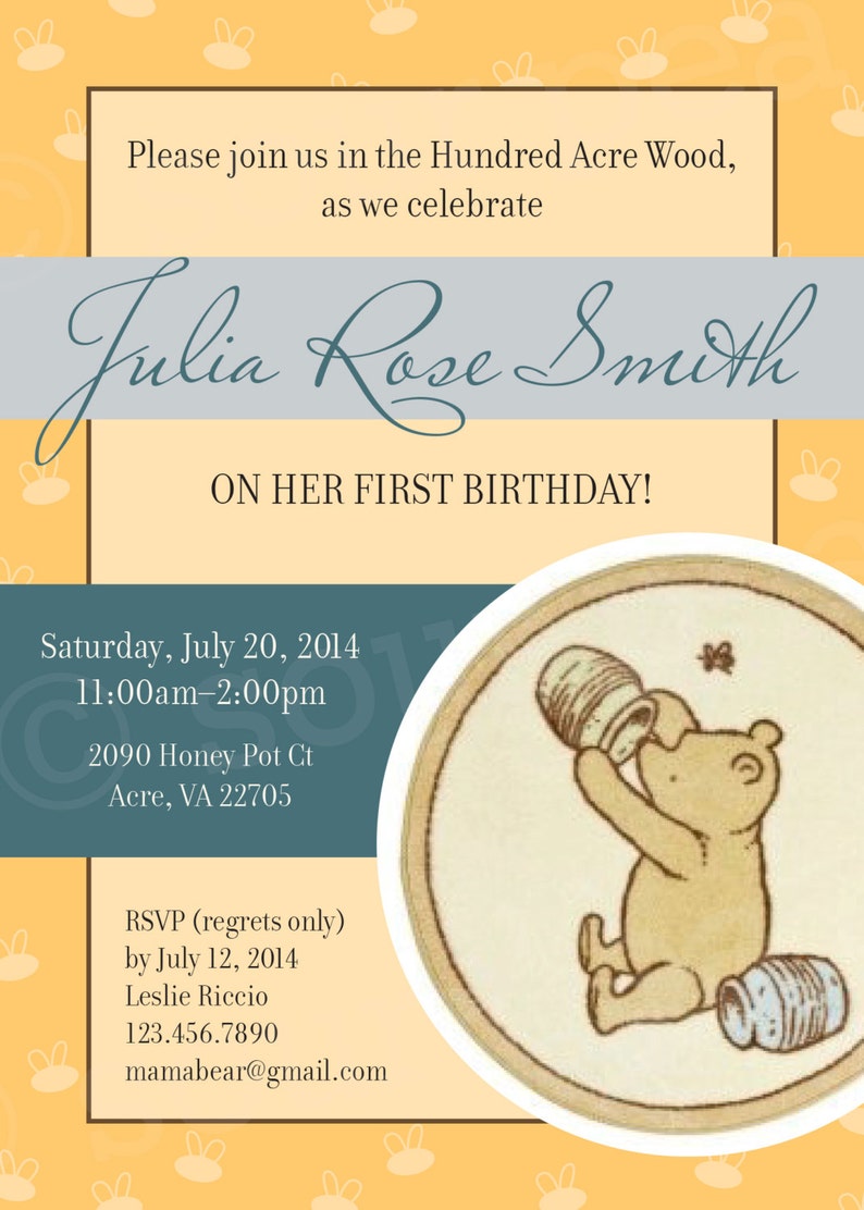 DIY Printable Custom Birthday Invitation - Etsy