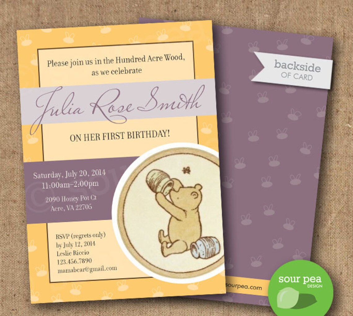 DIY Printable Custom Birthday Invitation - Etsy