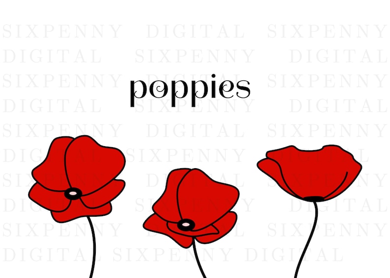 Crimson poppies printable greeting card, poppies clipart, sorry card, sympathy card, printable flower card, printable receive properly card graphic regarding Poppies Printable named Crimson poppies printable greeting card, poppies clipart, sorry card, sympathy card, printable flower card, printable order very well card