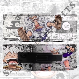 Luffy Gear 5 Anime Powerlifting Lever Belt | one piece anime gym belt | lever lifting belt | Powerlifting anime gym belt | luffy lever belt