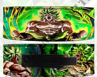 Dragon Ball Z Broly Anime Lever Belt | Powerlifting belt | Broly Lever Lifting belt Anime Broly Gym Belt Weightlifting belt Broly Lever Belt