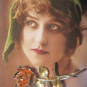 Vintage Rose Brosche