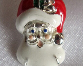 Vintage Santa Claus Tack Pin