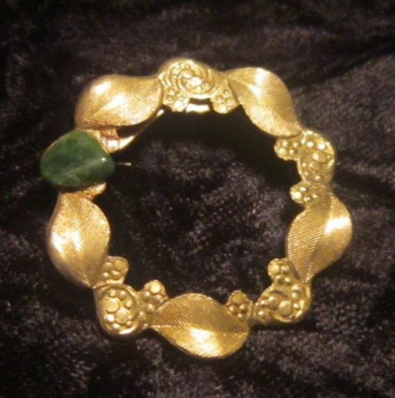 Vintage Circular Brooch - image 1