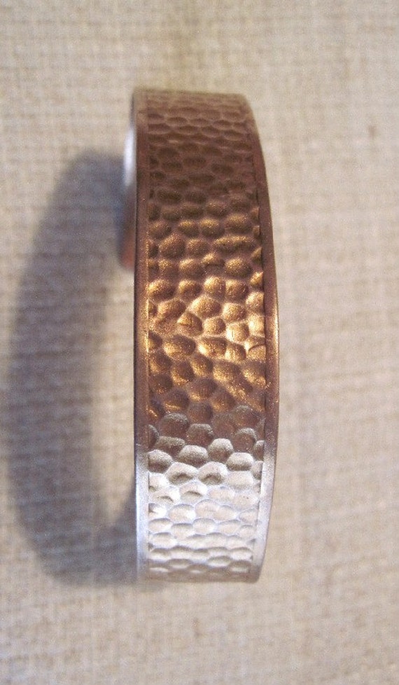 Hammered Copper Bracelet - image 1