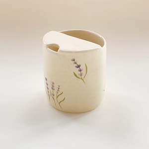 Personalized Ceramic Travel Mug/Custom Artisan Pottery Cup for Travel/Handmade Coffee Cup with Hand Painted Design/Thoughtful Birthday Gift
