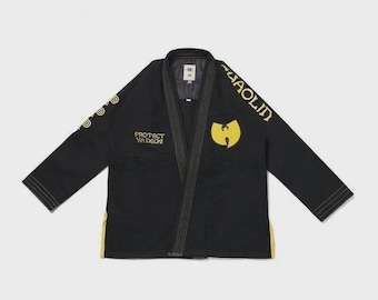 BJJ Gi Shoyoroll Wu Tang Batch 103 Black 450 Gsm Jiu Jitsu Kimono Uniform