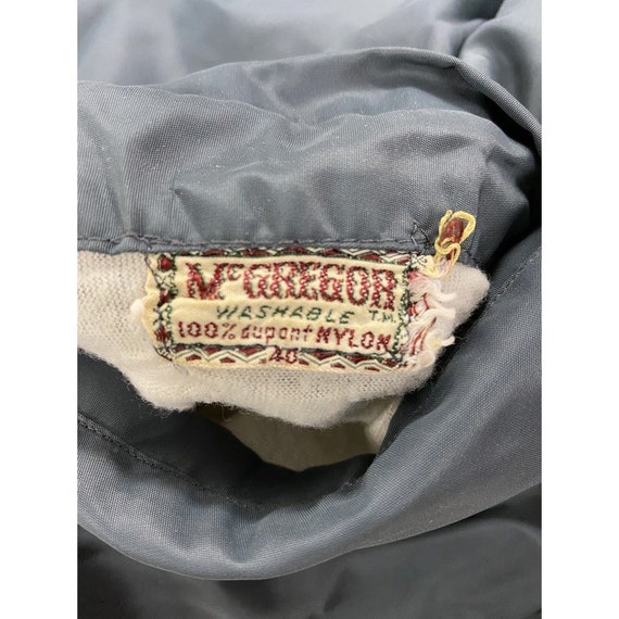 Vintage McGregor Mens Zip Waist Jacket Reversible… - image 5