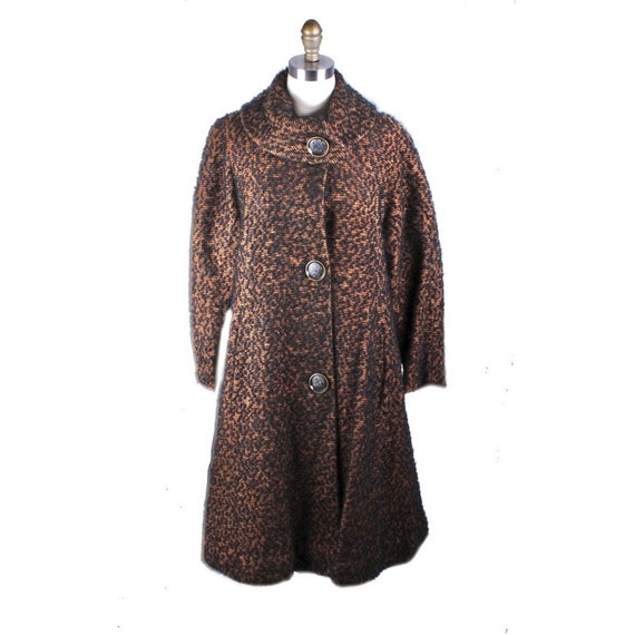ジャケット・アウター Boudoir 50s- Brown Wool Swing Coat Boudoir 50s- Brown Wool Swing Coat