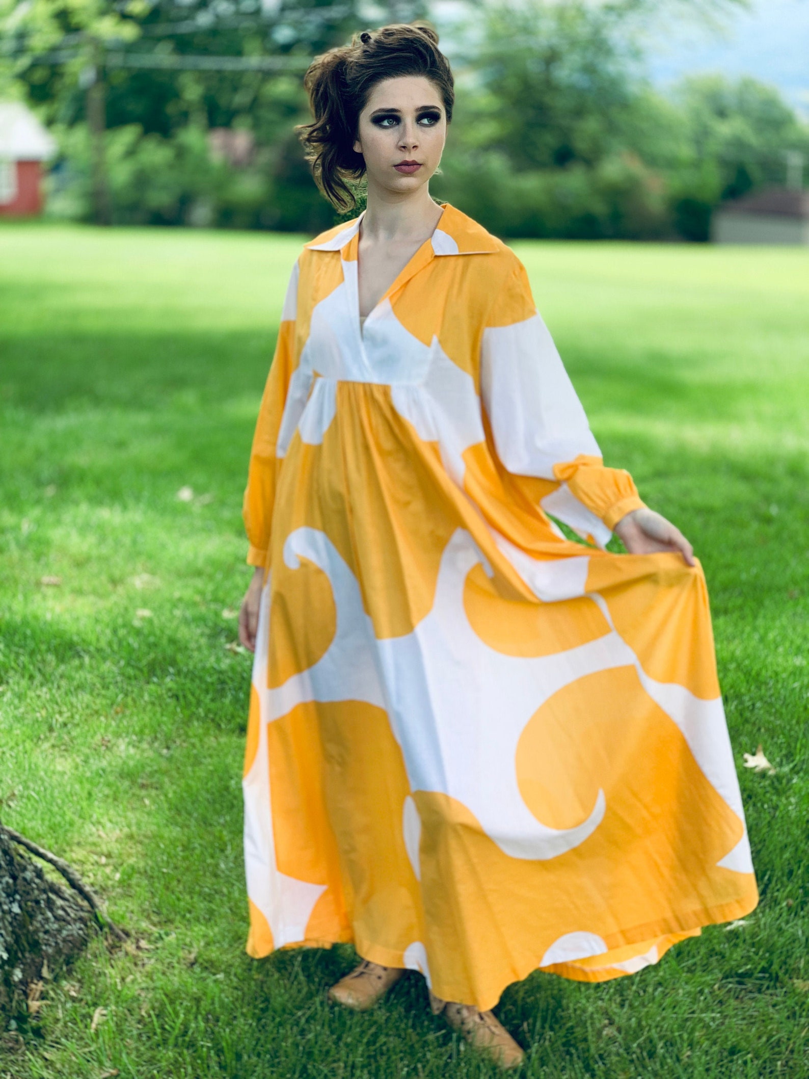marimekko dressing gown