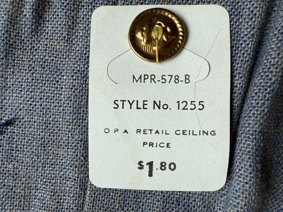 VTG Deadstock 40s Hannah Pickett Sanforized Star Collar Kids American Pickers View 6